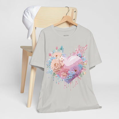 Natural Cotton Tee Shirt - Love story Collection Printify