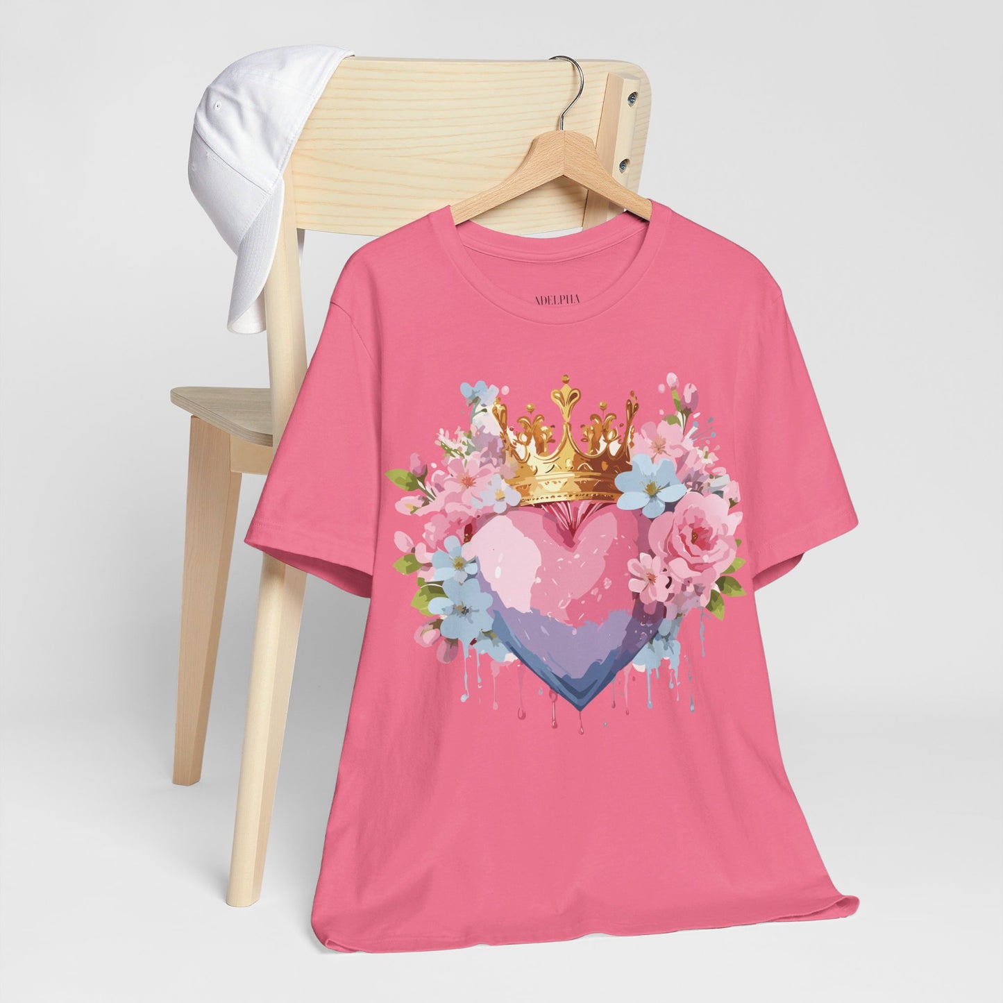 Natural Cotton Tee Shirt - Love story Collection