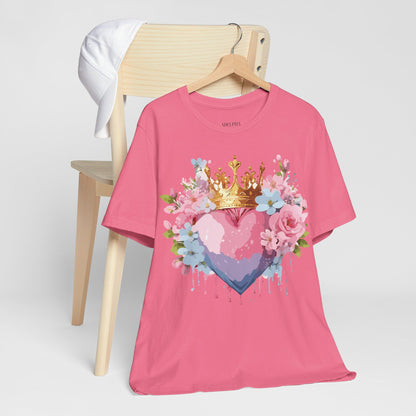 Natural Cotton Tee Shirt - Love story Collection Printify