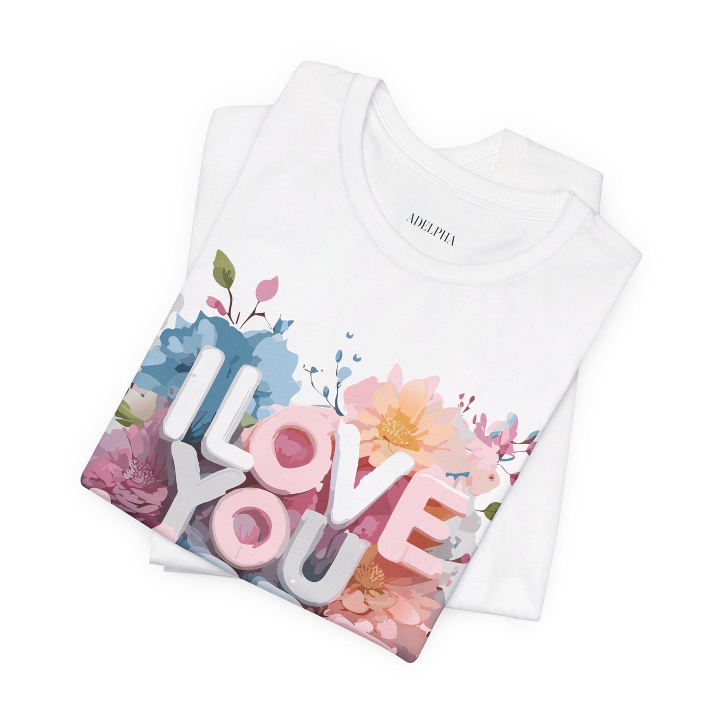 T-shirt en coton naturel - Collection Love story