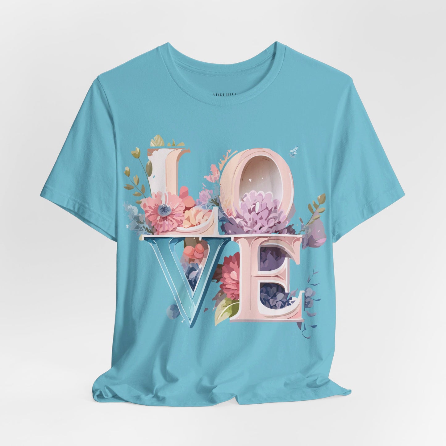 T-shirt en coton naturel - Collection Love story