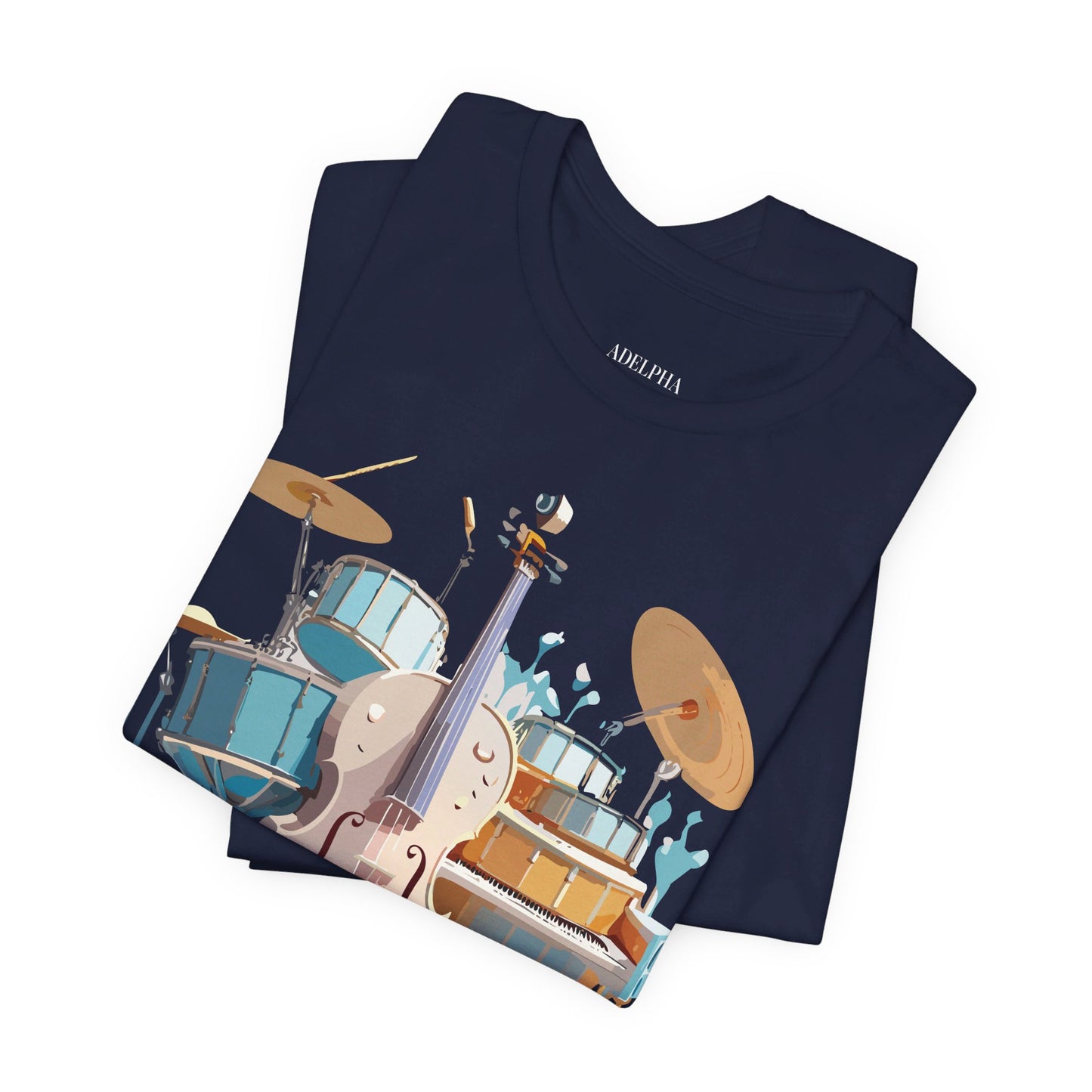 Natural Cotton Tee Shirt - Music Collection