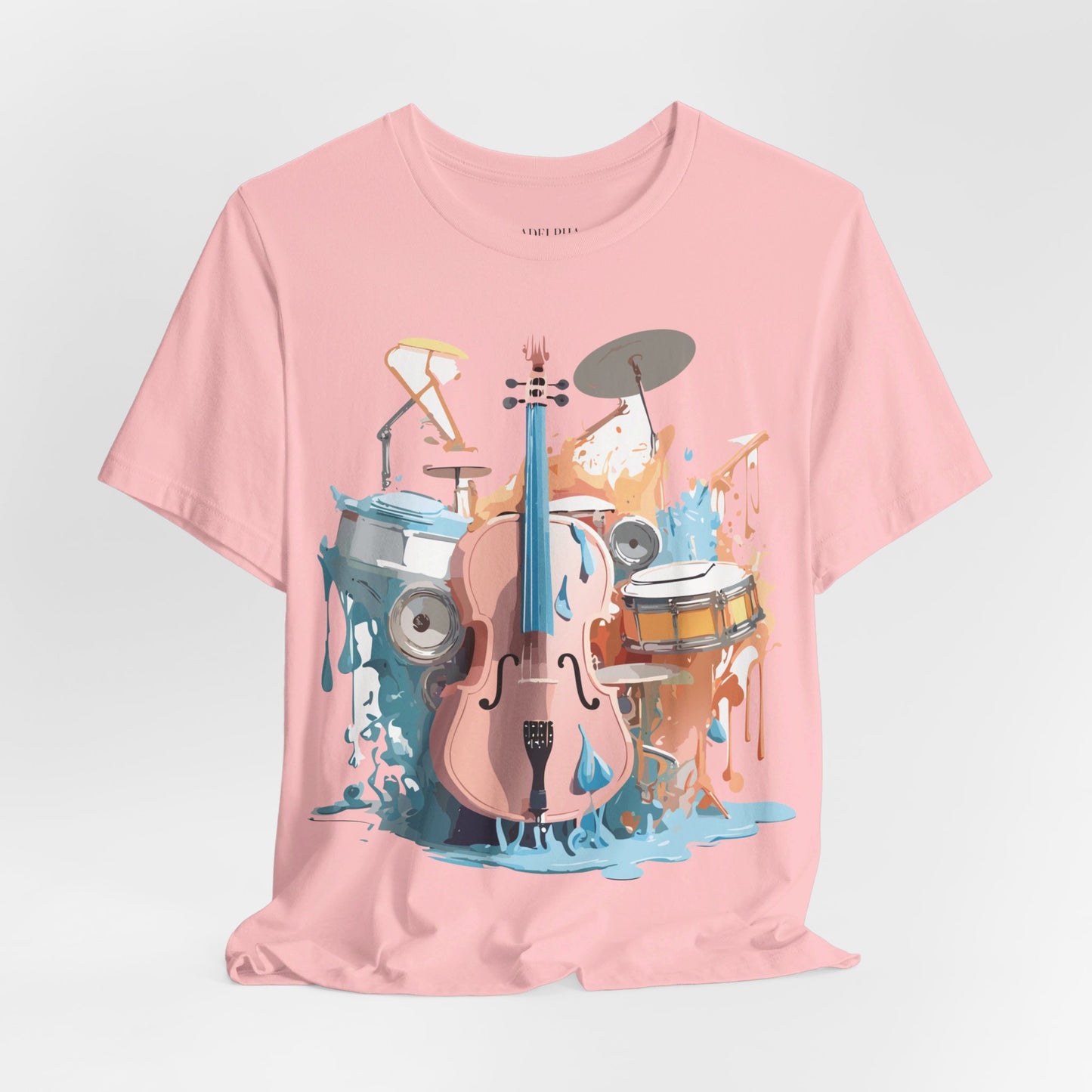 Natural Cotton Tee Shirt - Music collection