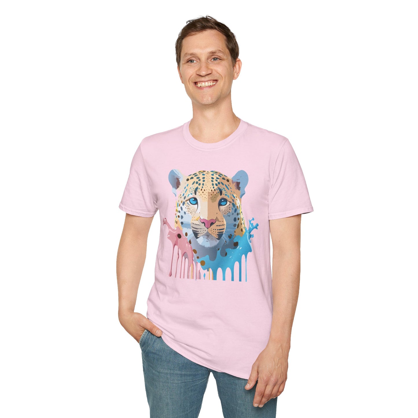 Cheetah Shirt, Shirt with Cheetah, Cheetah Tee, Shirt with Animals