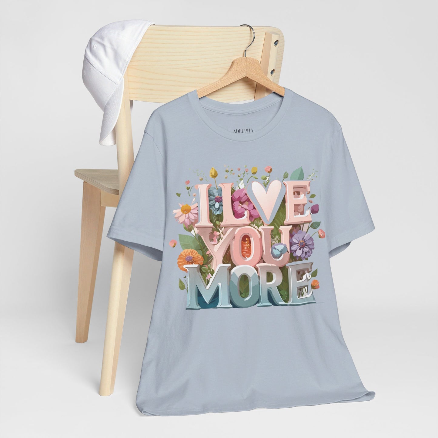 T-Shirt aus natürlicher Baumwolle – Love Story-Kollektion