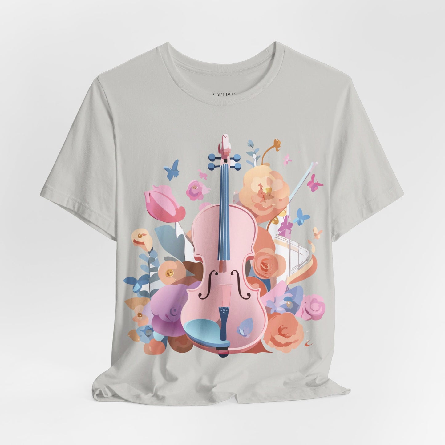 Natural Cotton Tee Shirt - Music collection