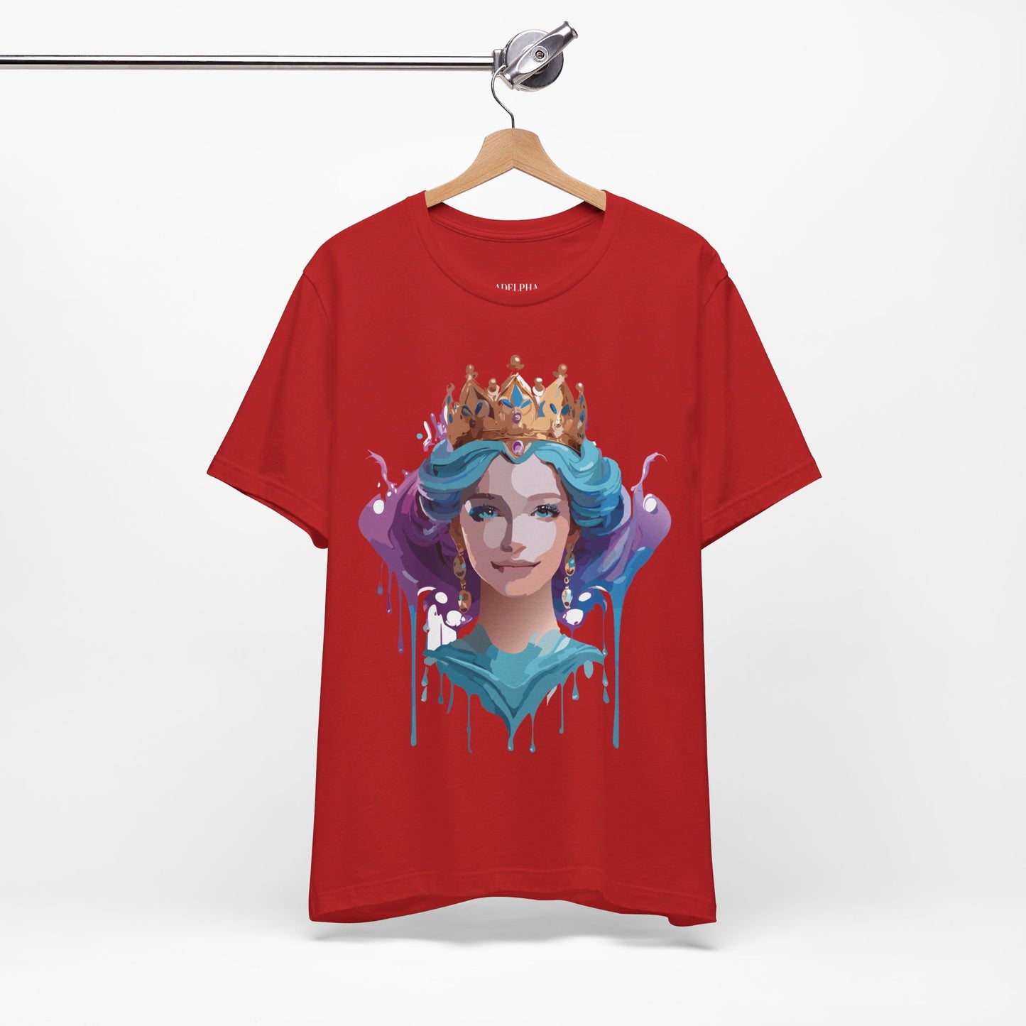 T-Shirt aus natürlicher Baumwolle – Queen Collection