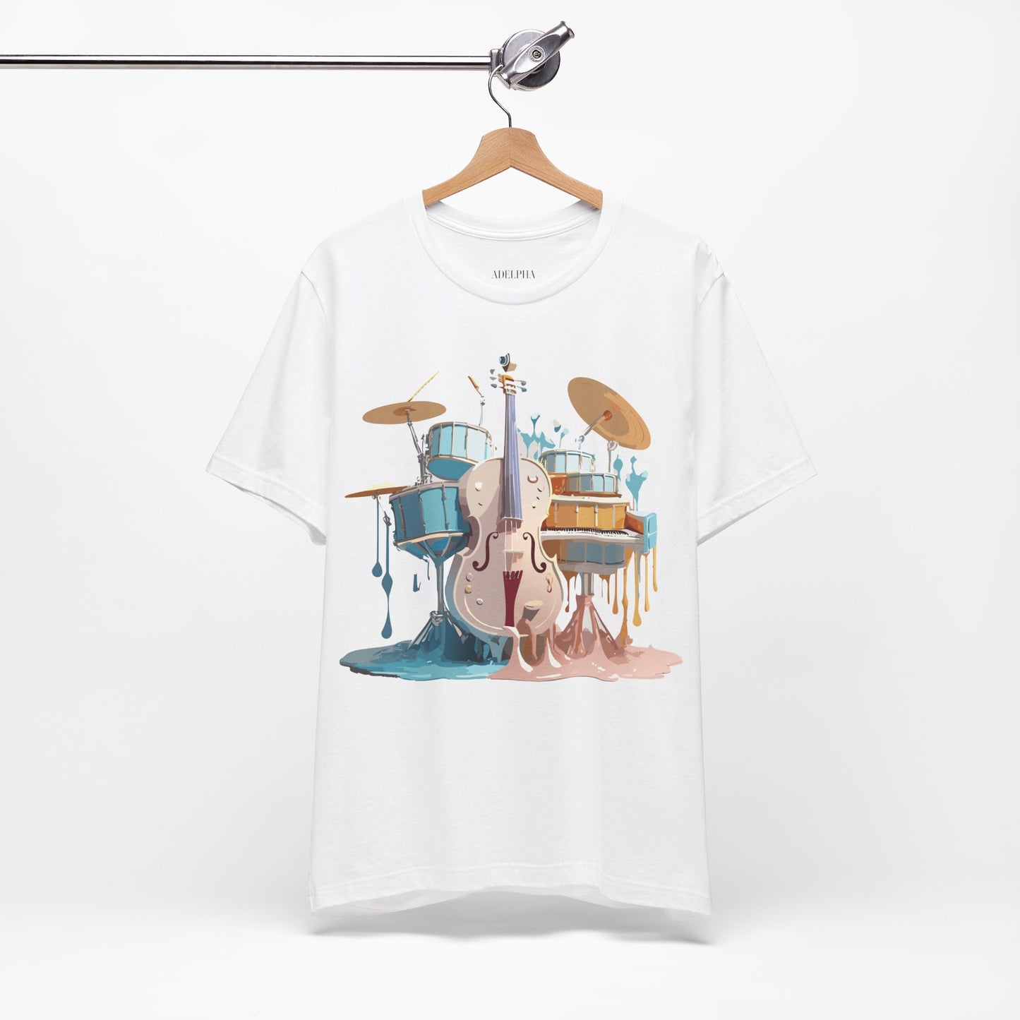 Natural Cotton Tee Shirt - Music collection