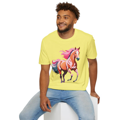 Horse Shirt Gildan Softstyle Tee Unisex 100 Percent Ring Spun Cotton
