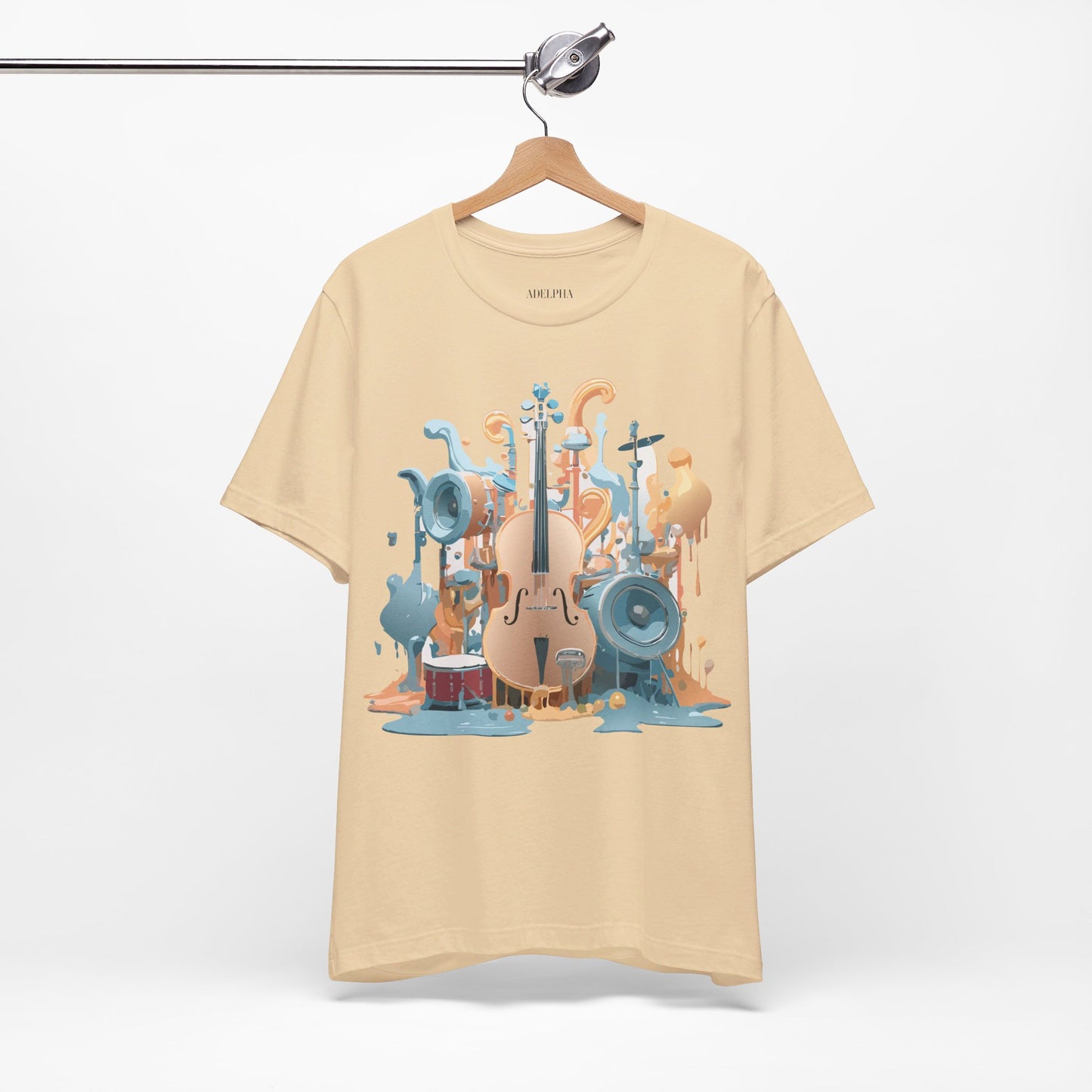 T-shirt en coton naturel - Collection Musique