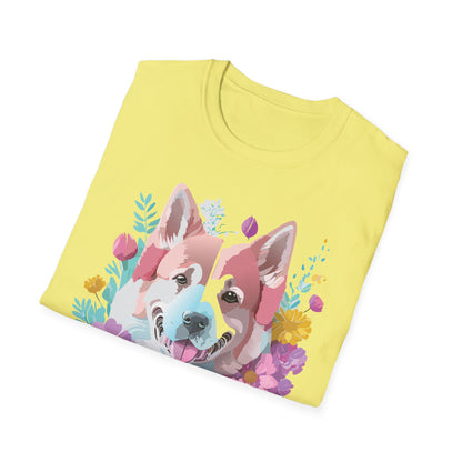 Dog Shirt Unisex Tee Softstyle Cotton Comfort for Animal Lovers