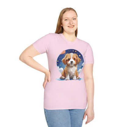 Dog Shirt Unisex Animal Tee Gildan Softstyle 64000 Short Sleeve Comfort