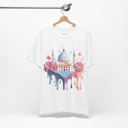 Natural Cotton Tee Shirt - Beautiful Places Collection - Venice Printify