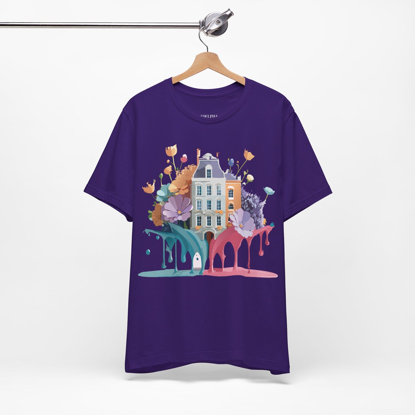 T-shirt en coton naturel - Collection Beautiful Places - Amsterdam