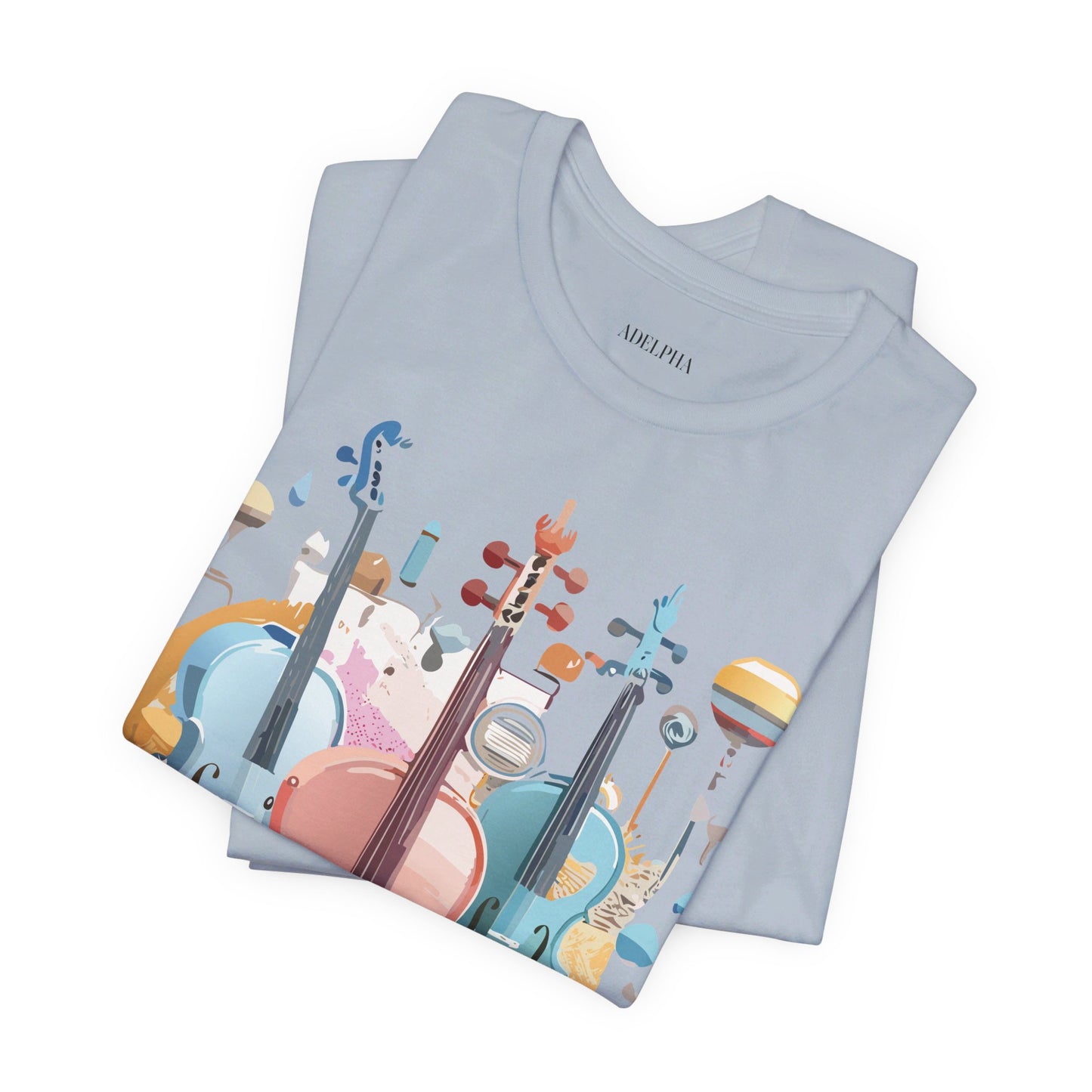 T-shirt en coton naturel - Collection Musique