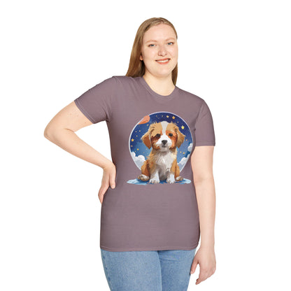 Dog Shirt Unisex Animal Tee Gildan Softstyle 64000 Short Sleeve Comfort