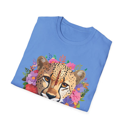 Cheetah Print Shirt Softstyle Tee Gildan 64000 100 Percent Ring Spun Cotton