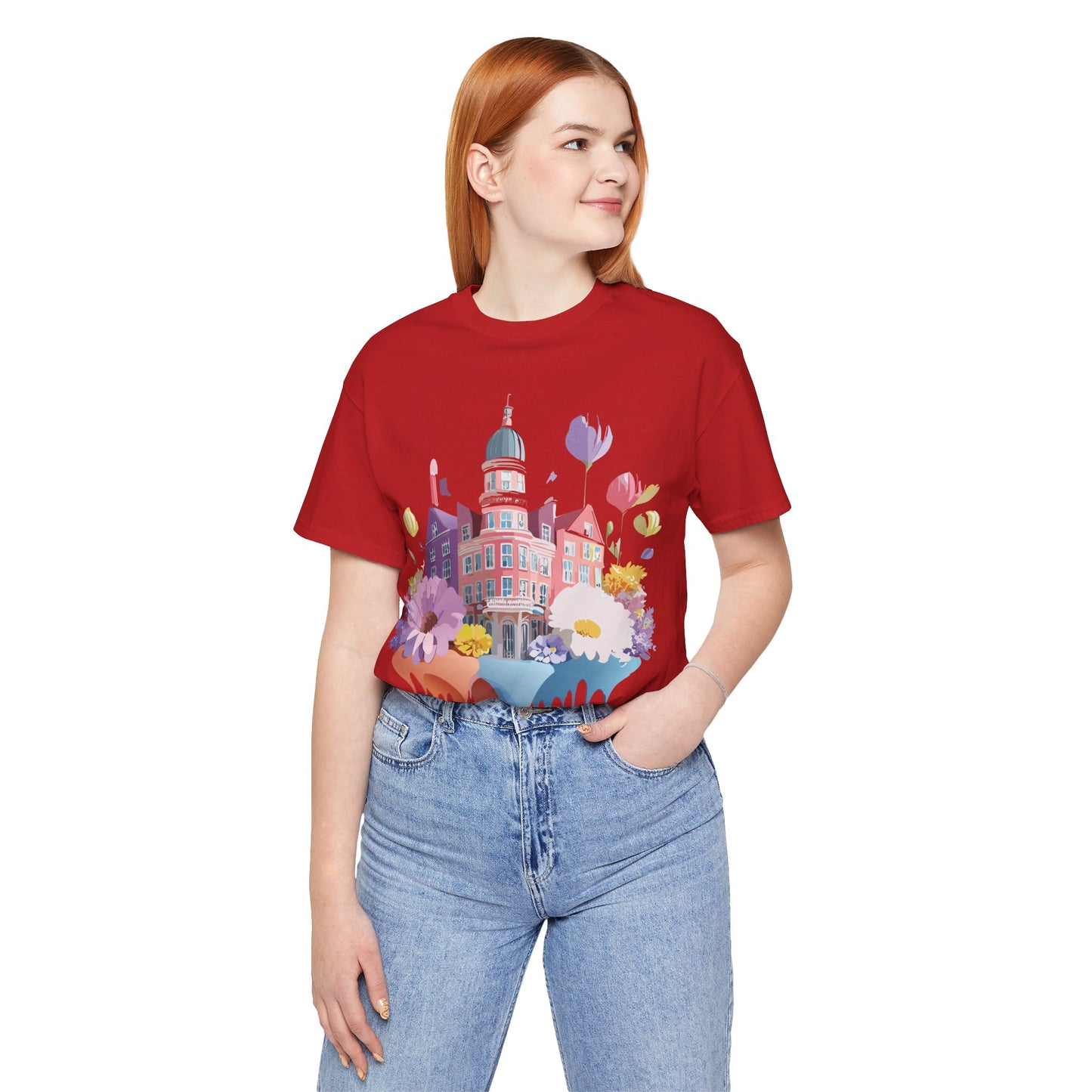 T-Shirt aus natürlicher Baumwolle – Beautiful Places Collection – Amsterdam