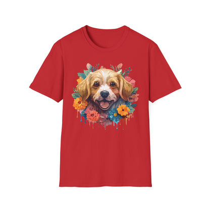 Dog Shirt Unisex Animal Tee Softstyle 64000 Gildan Cotton Tee