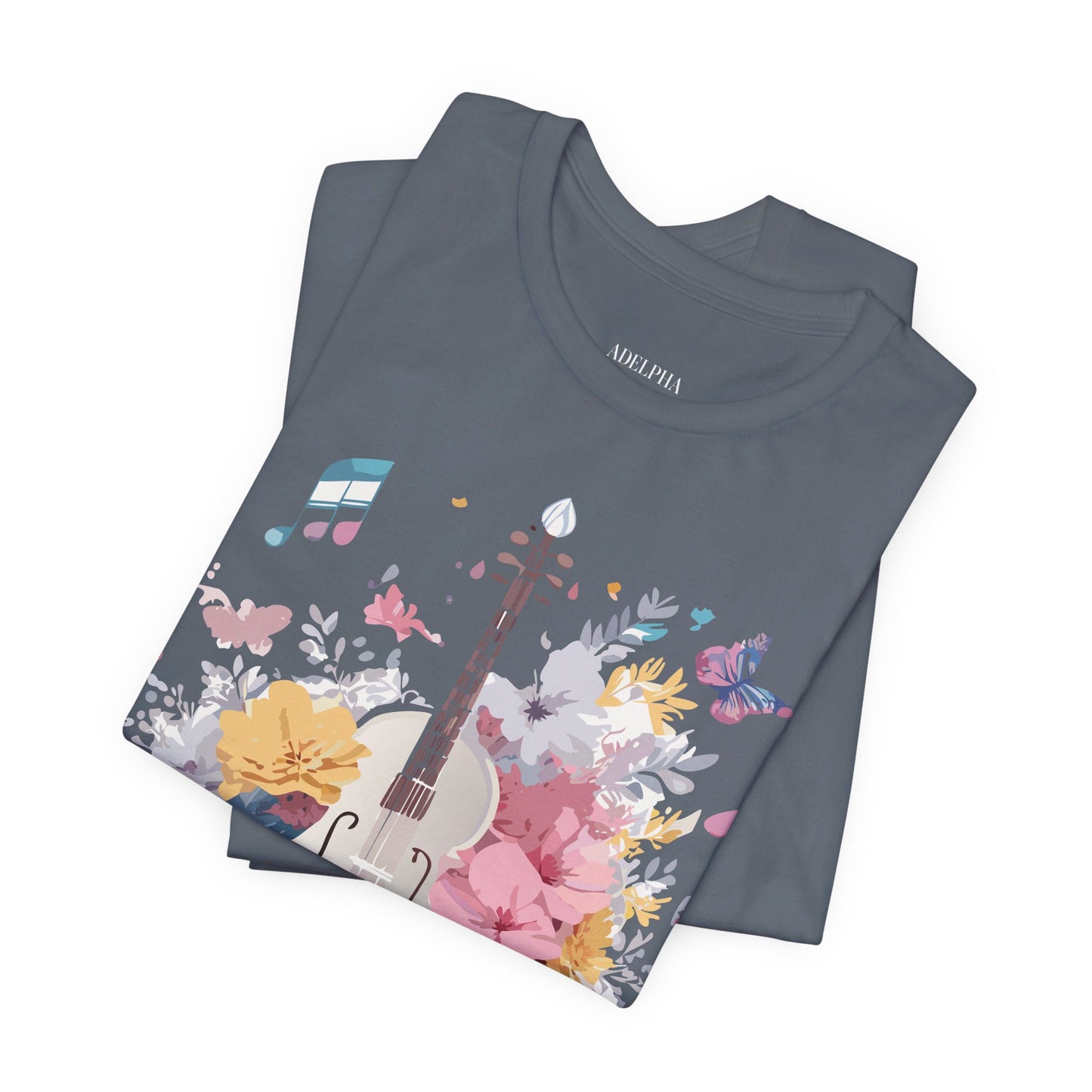 Natural Cotton Tee Shirt - Music Collection