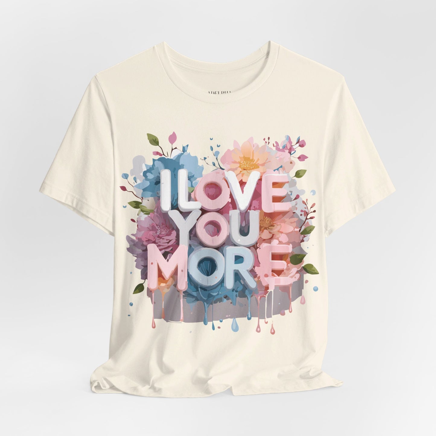 Natural Cotton Tee Shirt - Love story Collection