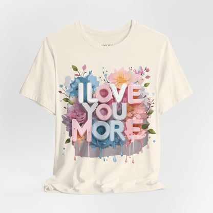 Natural Cotton Tee Shirt - Love story Collection Printify