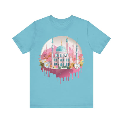 Natural Cotton Tee Shirt - Istanbul, Turkey Printify