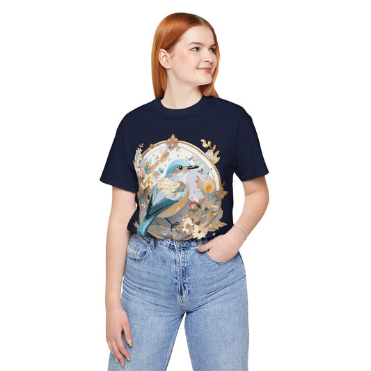 Natural Cotton Tee Shirt - Medallion Collection Printify