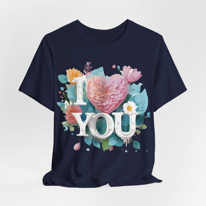 Natural Cotton Tee Shirt - Love Story Collection Printify