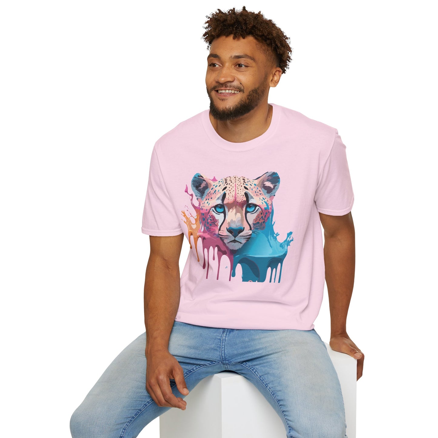 Cheetah Shirt, Shirt with Cheetah, Cheetah Tee, Shirt with Animals
