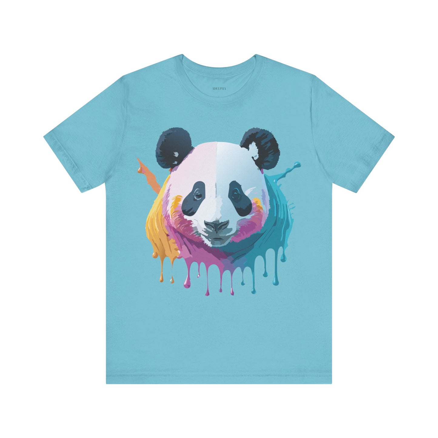 T-shirt en coton naturel avec panda