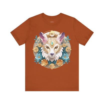 Natural Cotton Tee Shirt - Medallion Collection Printify