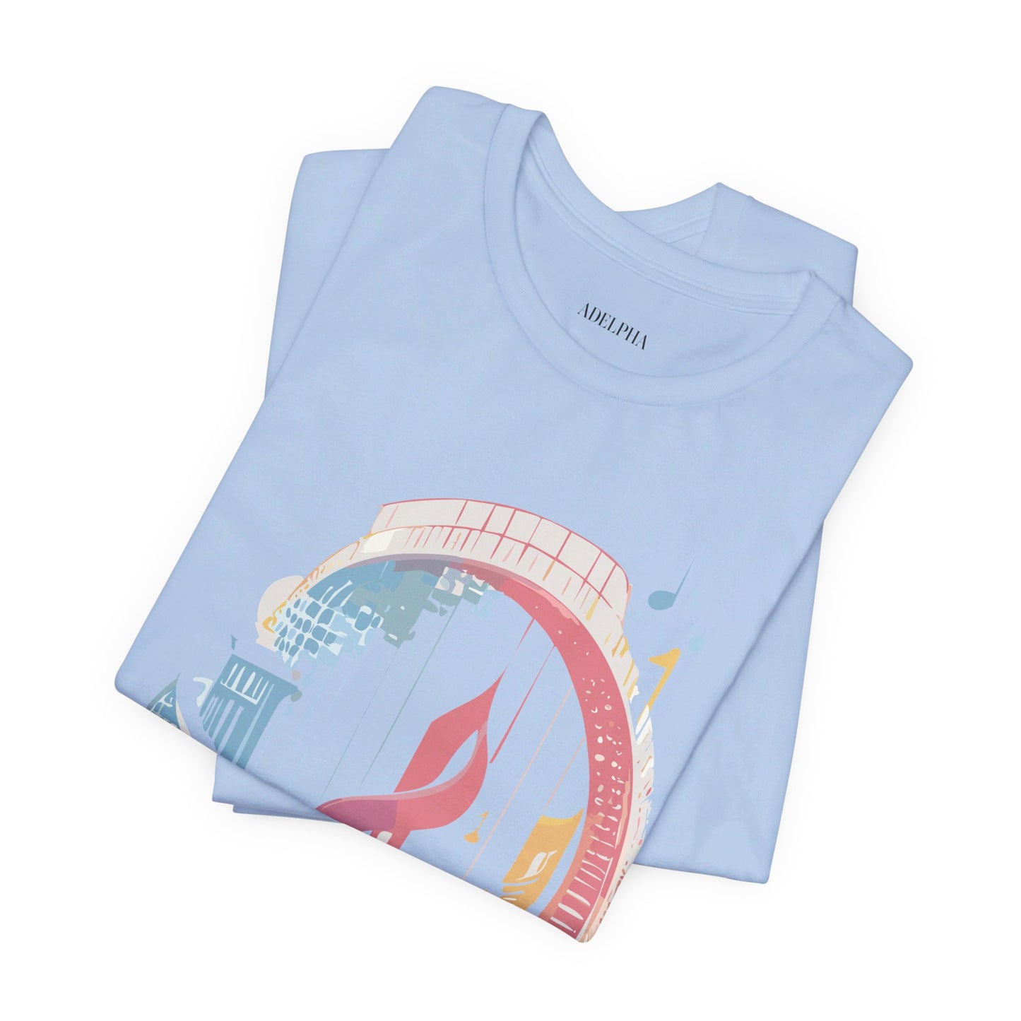 T-shirt en coton naturel - Collection Musique