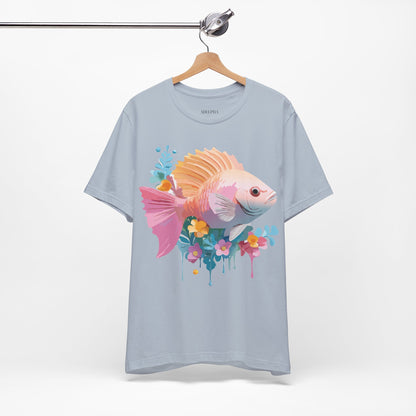 Shirt with Animals | Fish Printify