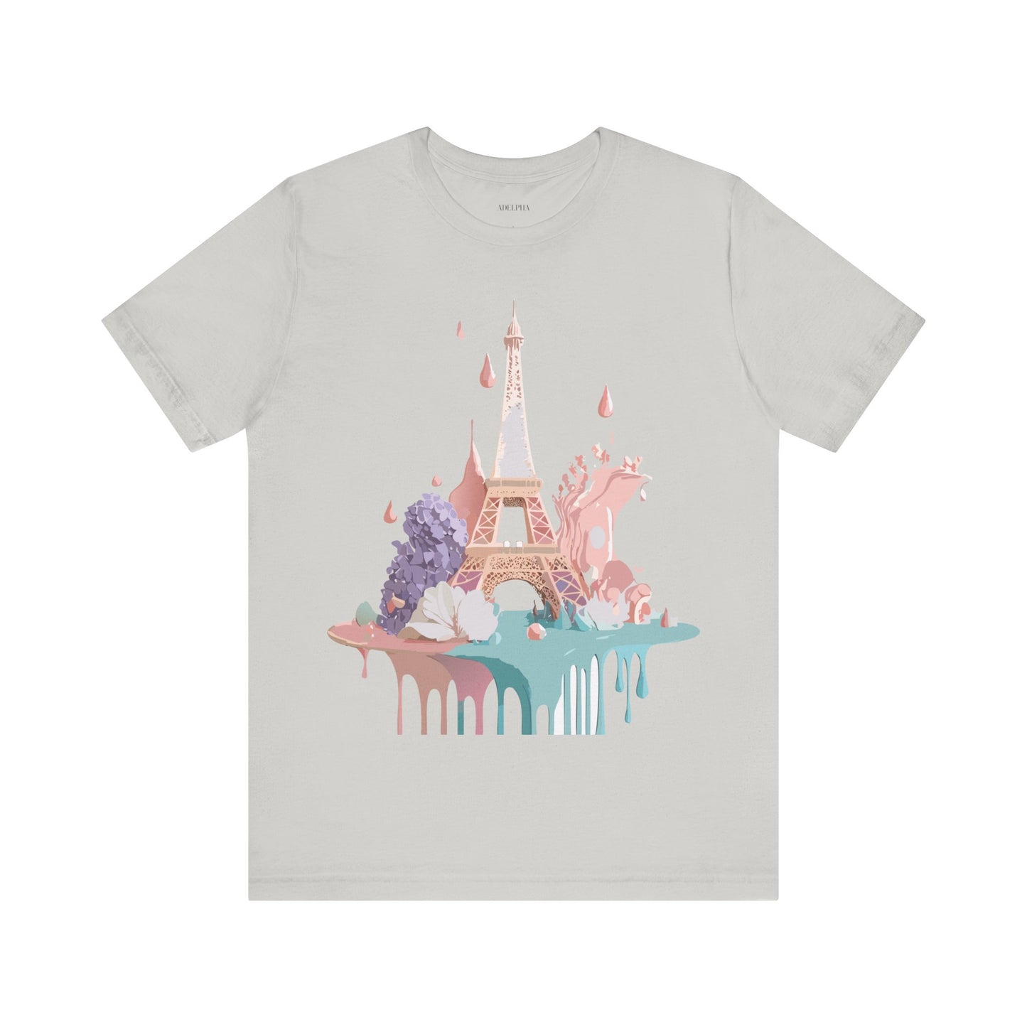 Natural Cotton Tee Shirt - Beautiful Places Collection - Paris