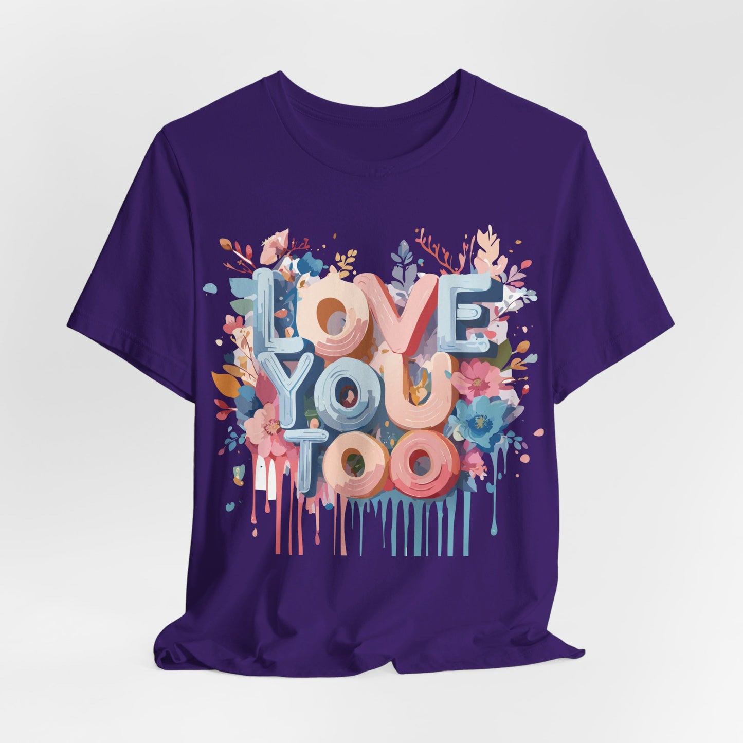 T-Shirt aus natürlicher Baumwolle – Love Story Collection