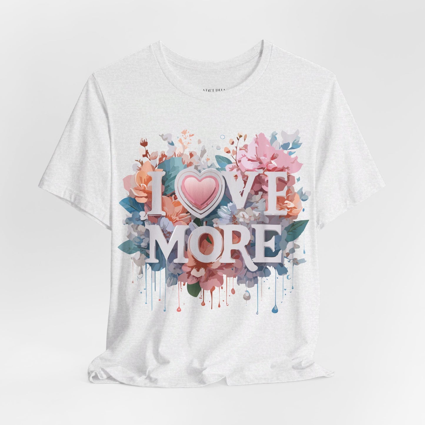 T-shirt en coton naturel - Collection Love story