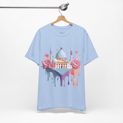 Natural Cotton Tee Shirt - Beautiful Places Collection - Venice Printify