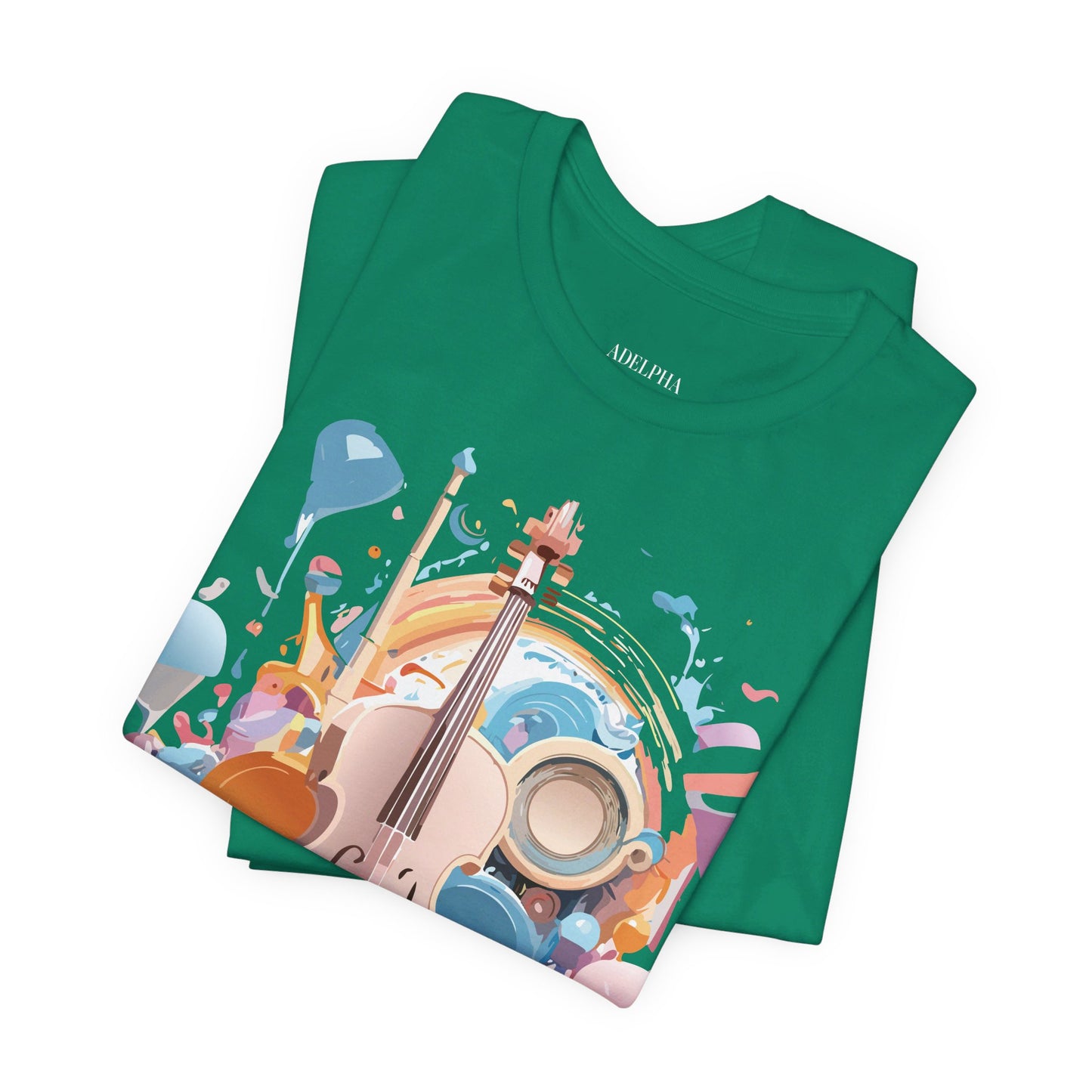 T-shirt en coton naturel - Collection Musique