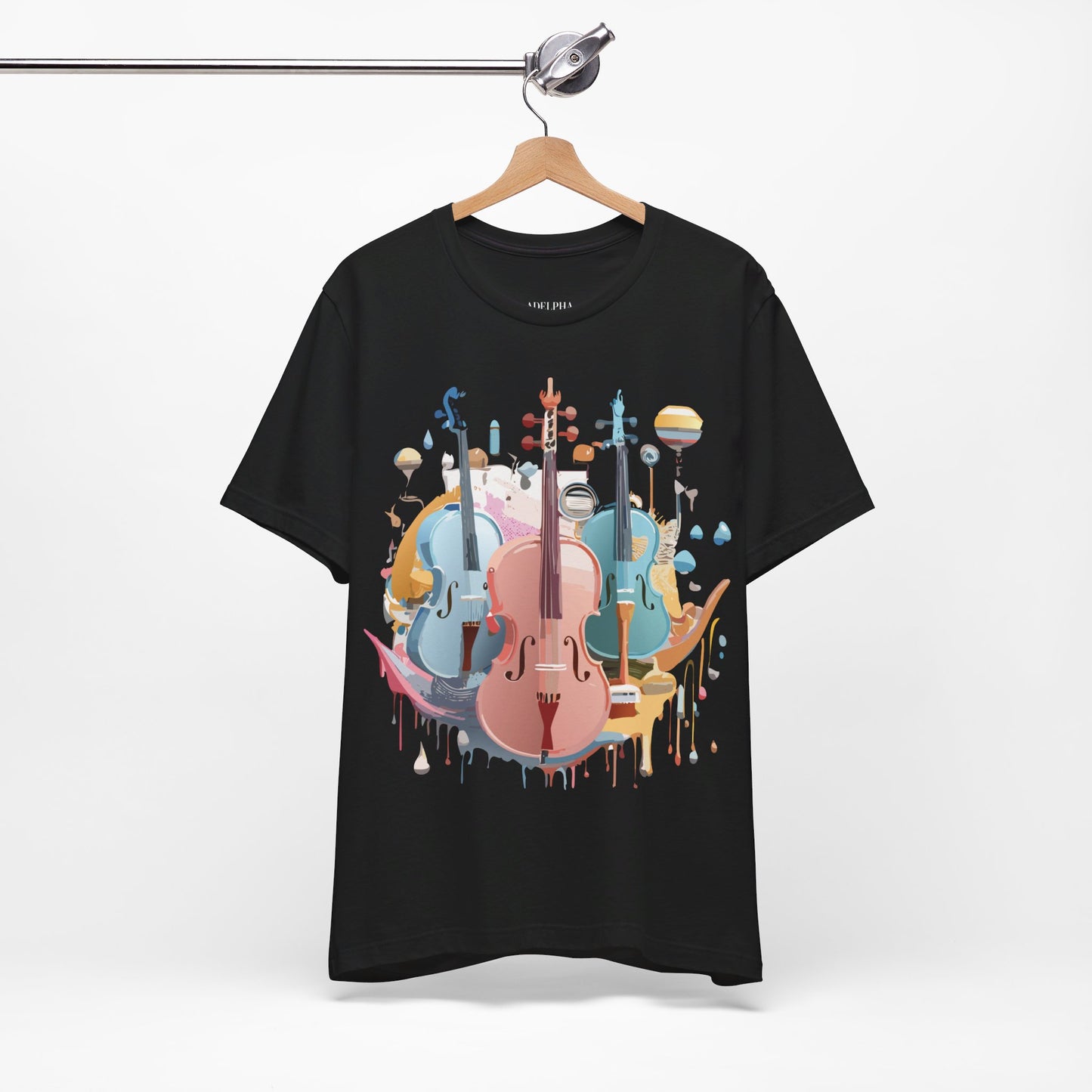 T-shirt en coton naturel - Collection Musique