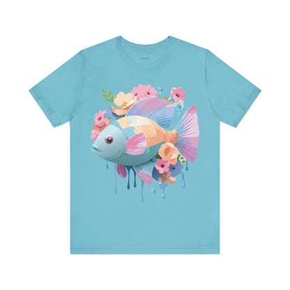 Shirt with Animals | Fish Printify