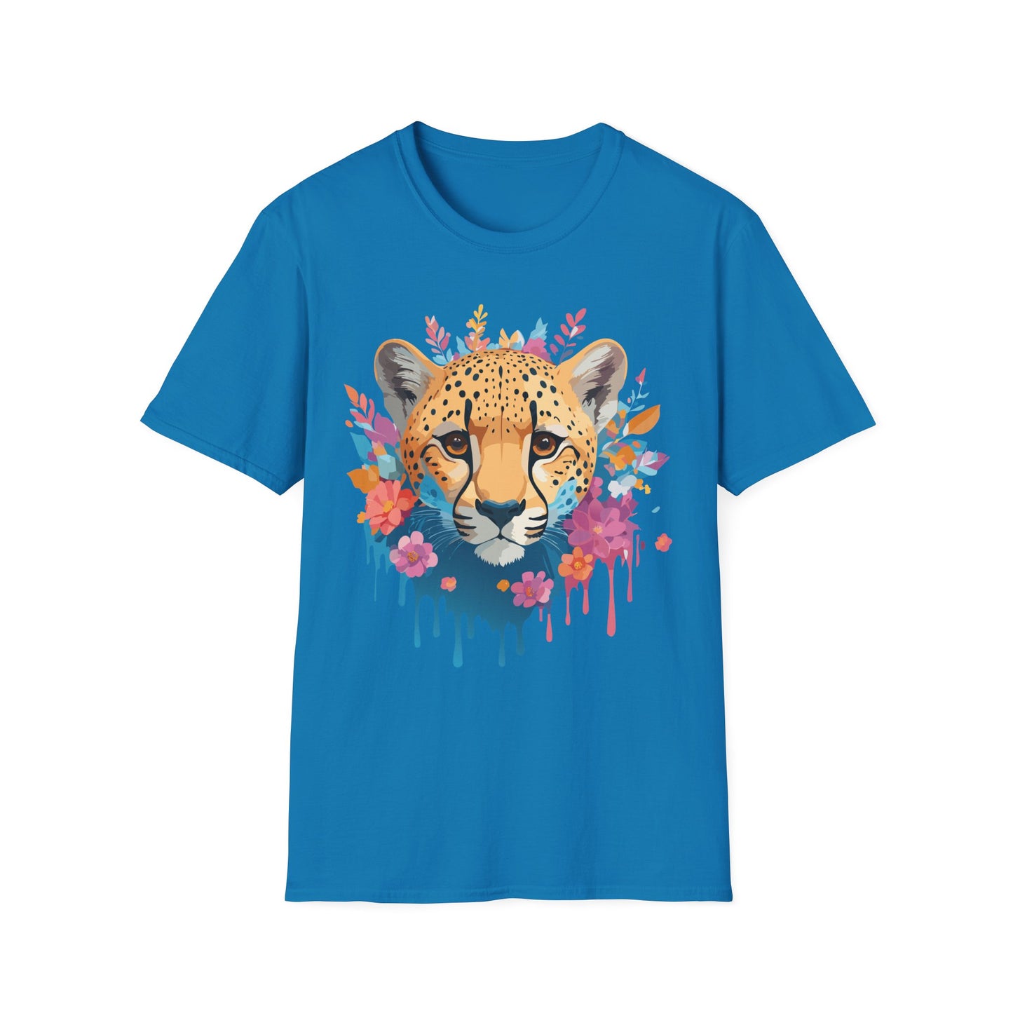Cheetah Shirt, Shirt with Cheetah, Cheetah Tee, Shirt with Animals