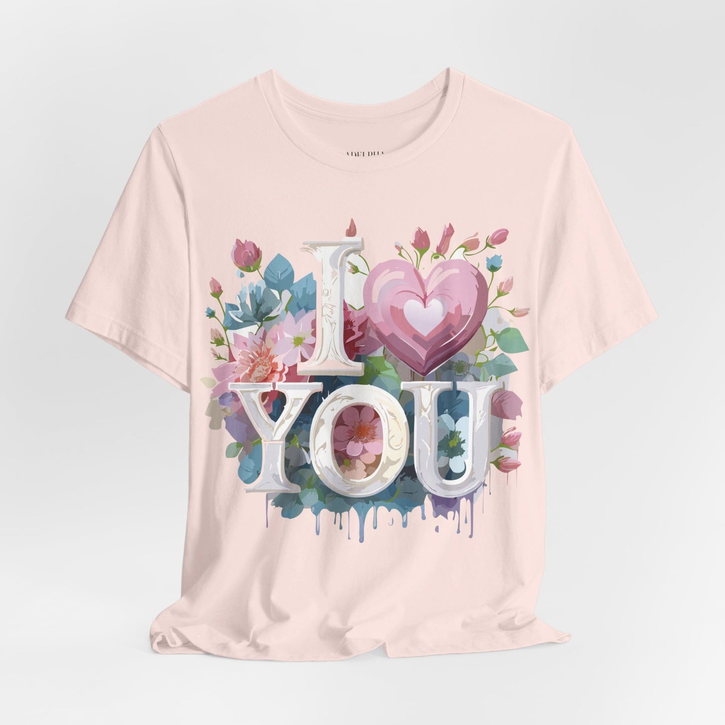 Natural Cotton Tee Shirt - Love story Collection