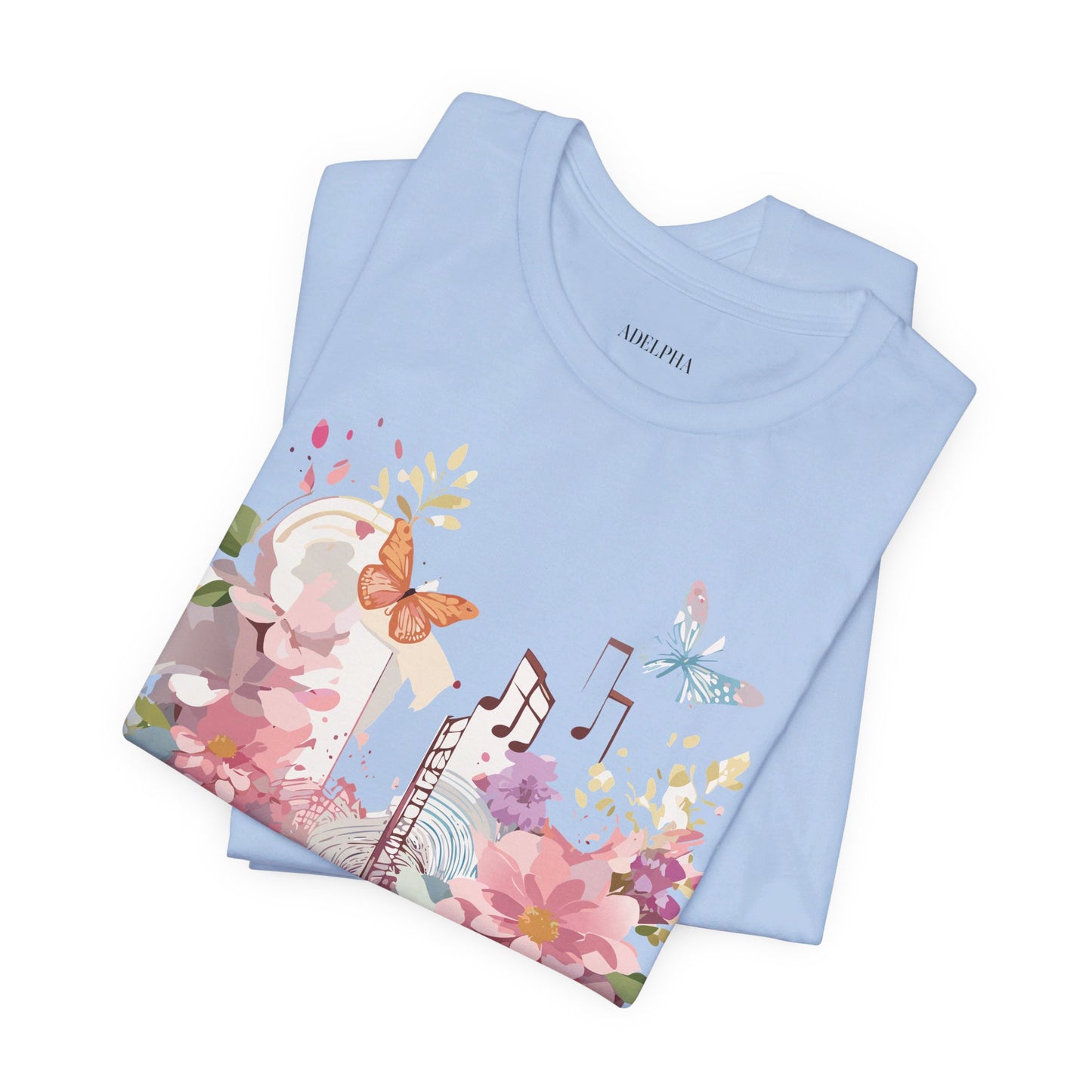 T-shirt en coton naturel - Collection Musique