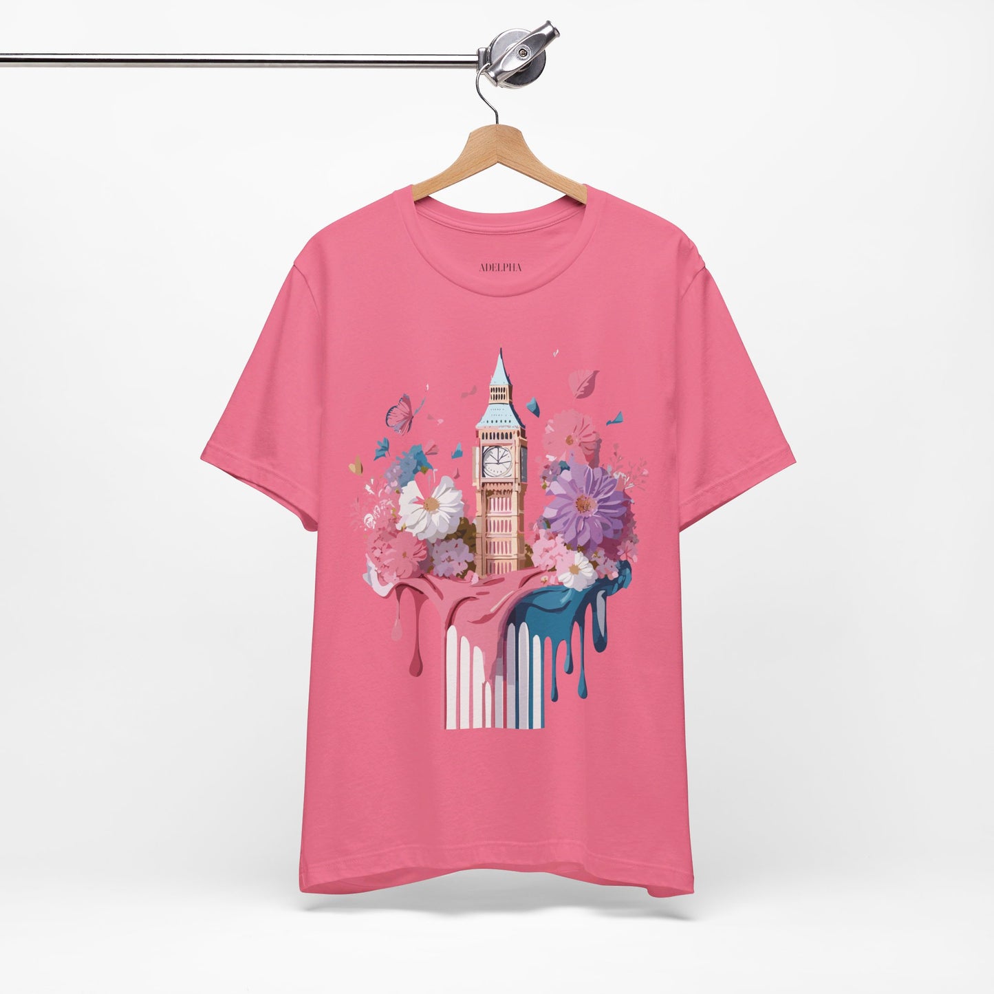 Natural Cotton Tee Shirt - Beautiful Places Collection - London