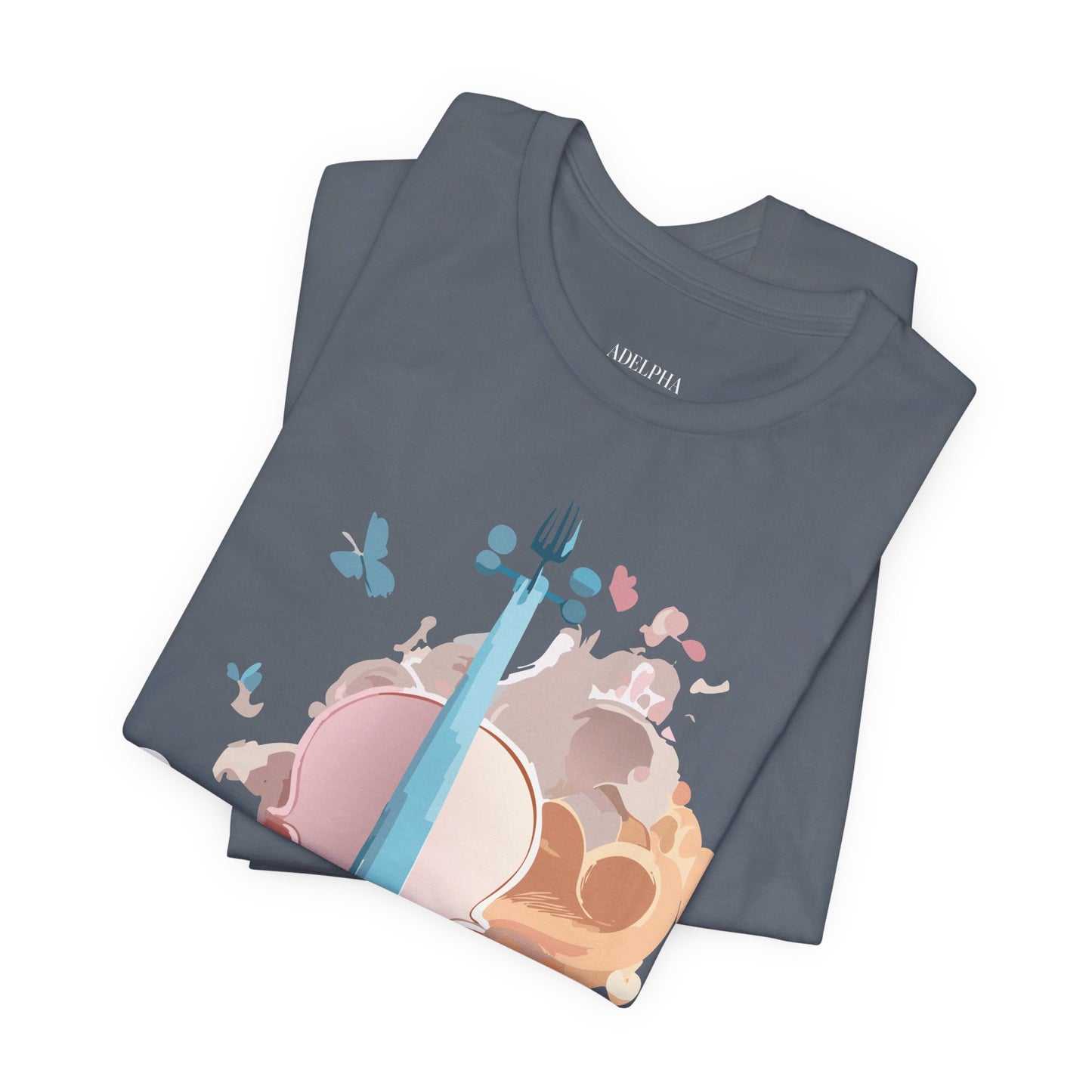 T-shirt en coton naturel - Collection Musique