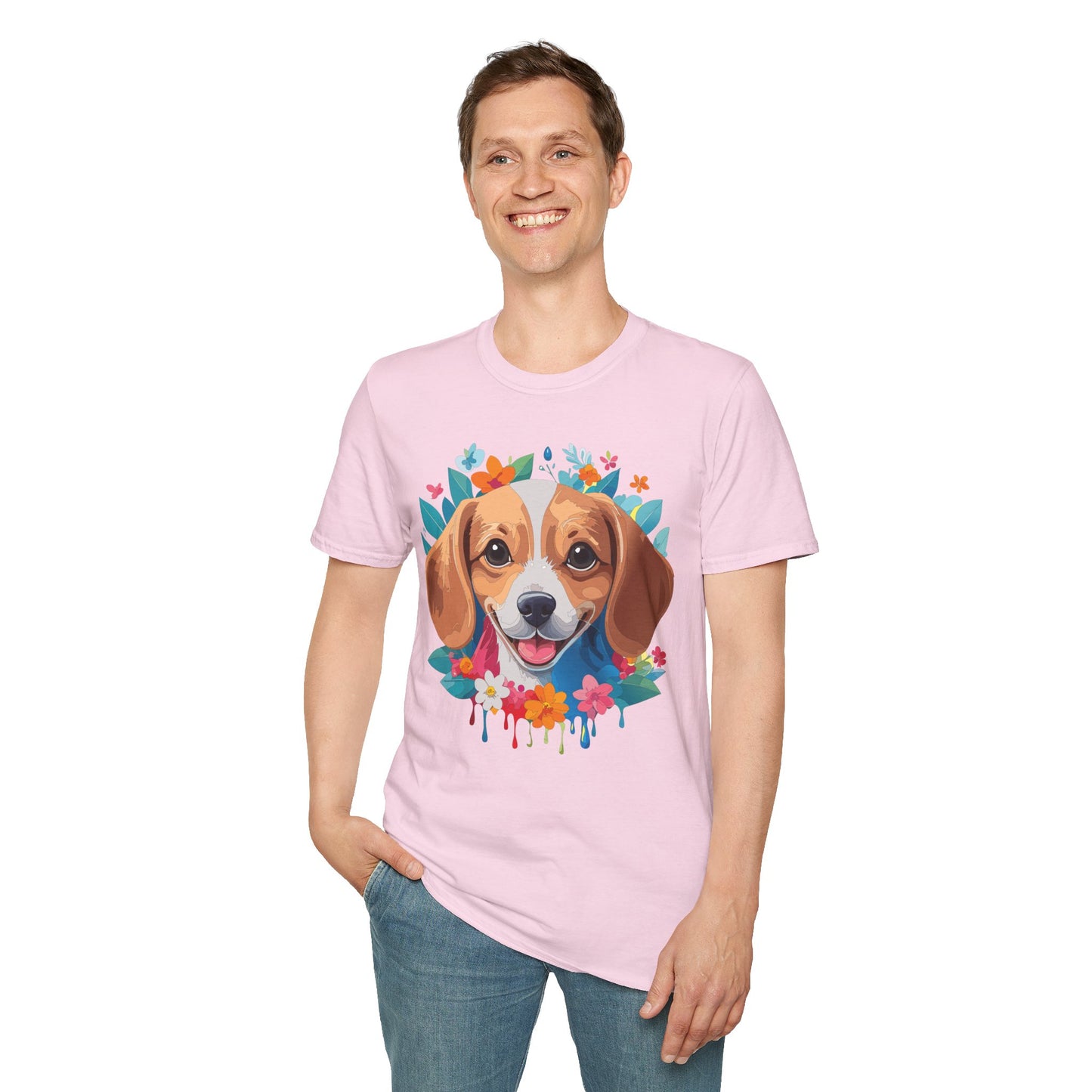 Dog Shirt, Shirt with Dog, Animal Tee, Shirt with Animals
