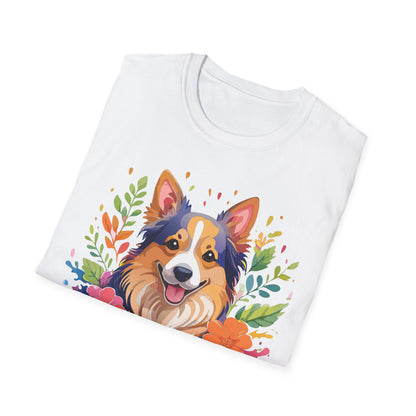 Dog Shirt Unisex Animal Tee Softstyle Gildan 64000 Cotton Tee