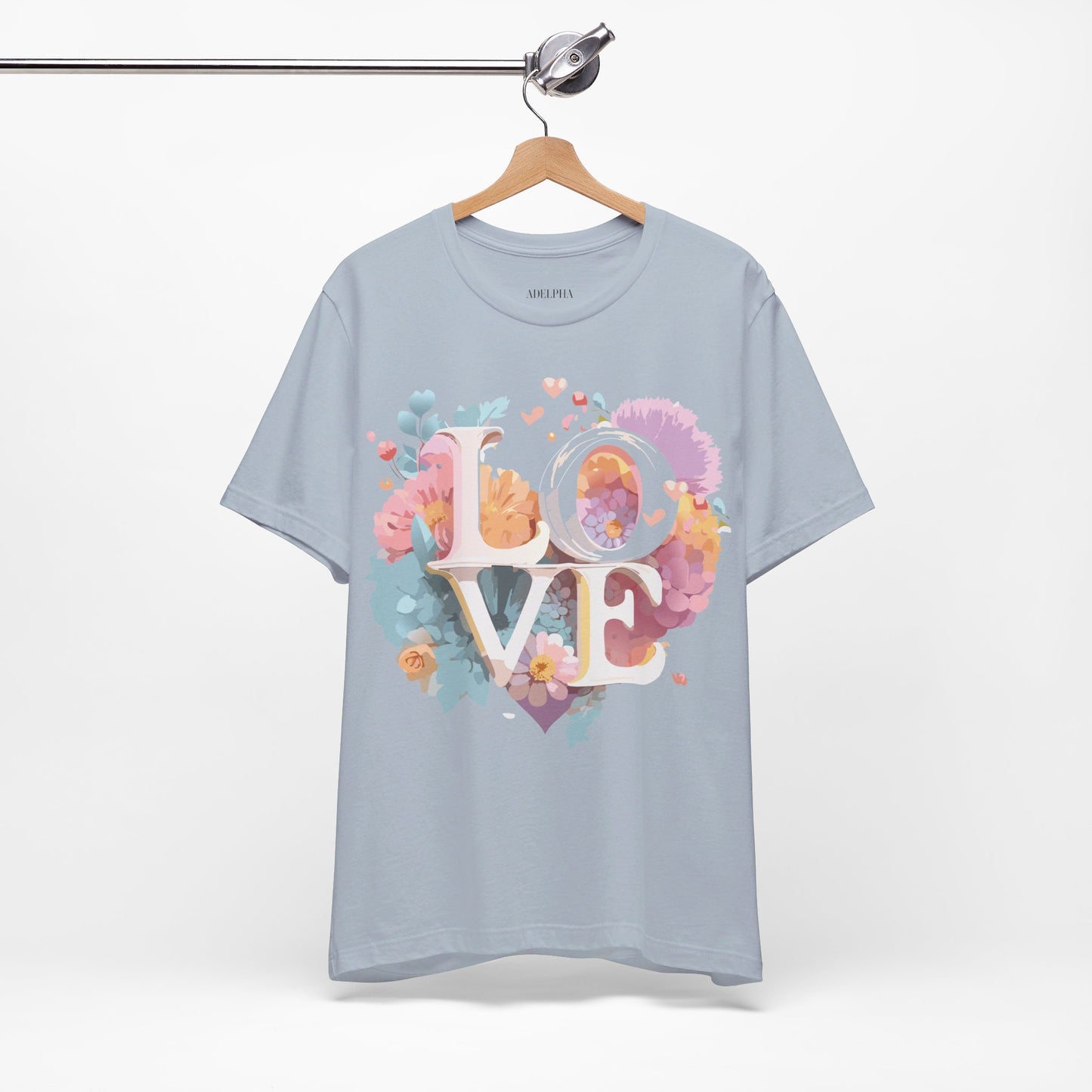 T-shirt en coton naturel - Collection Love story