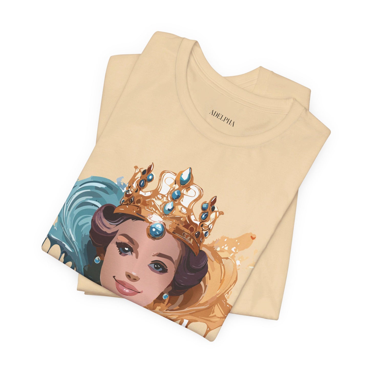 T-shirt en coton naturel - Collection Queen